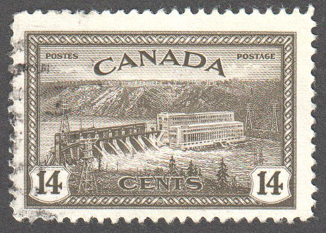 Canada Scott 270 Used F - Click Image to Close